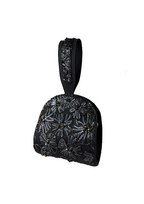 Black Structured Pouch