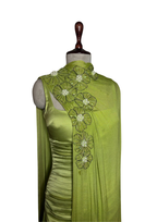 Lime Green Cape Set