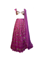"NYRA" - Fuchsia Pink Lehenga Set