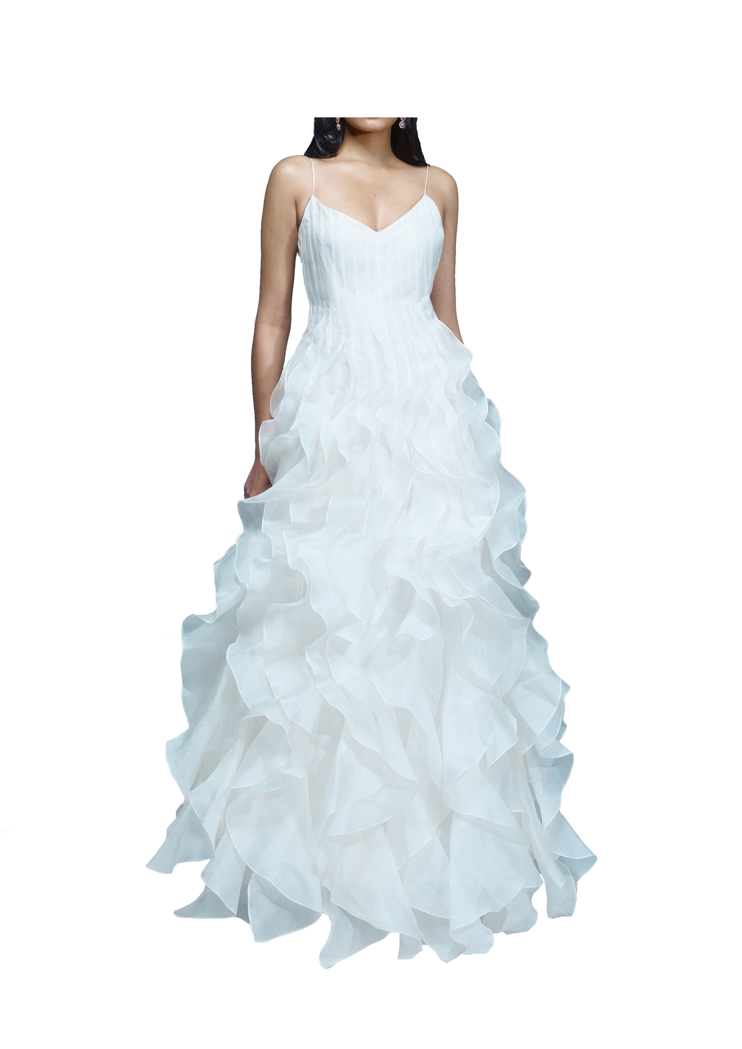 "LUNARIA" - Ivory dress