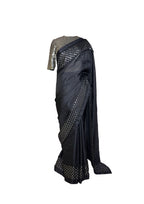 Black Saree Set